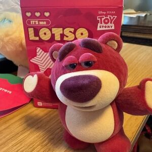 Disney Toy Story Lotso Plush - Red and Purple